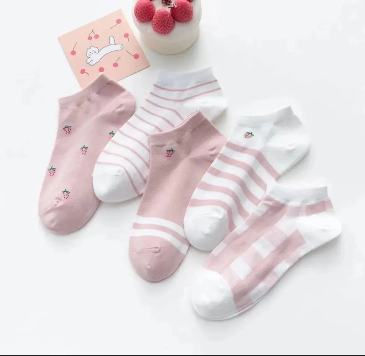 Womens Socks Lovely Cow Pattern