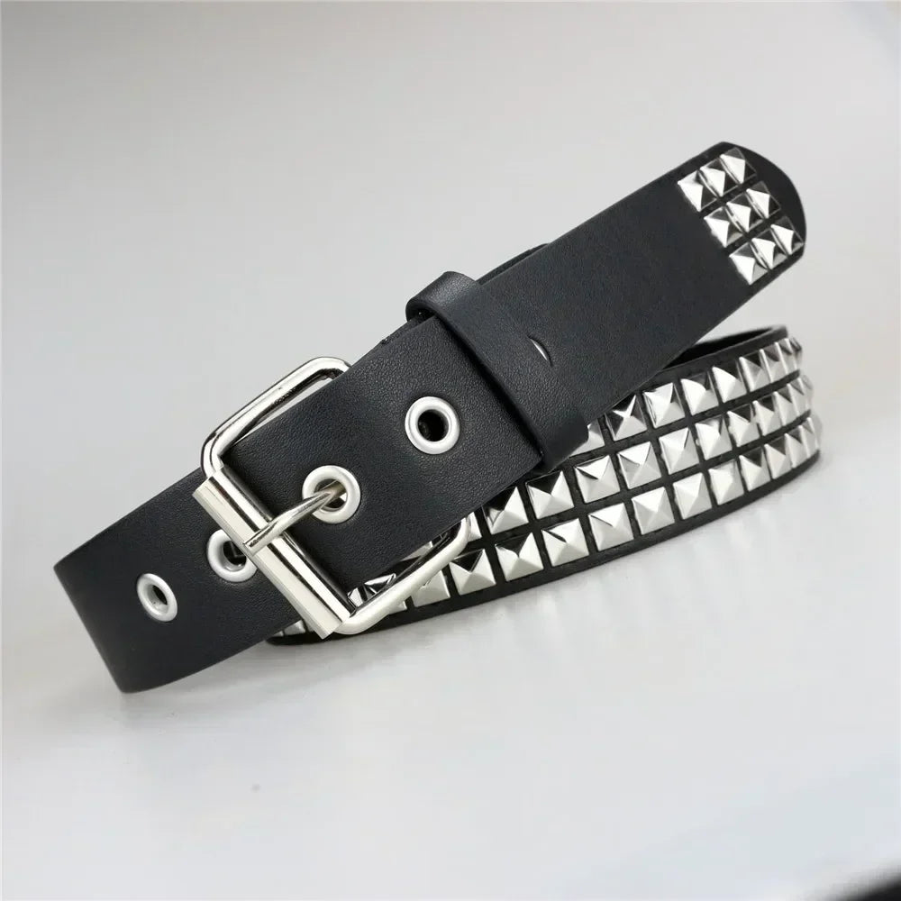 Metal Pyramid Belt