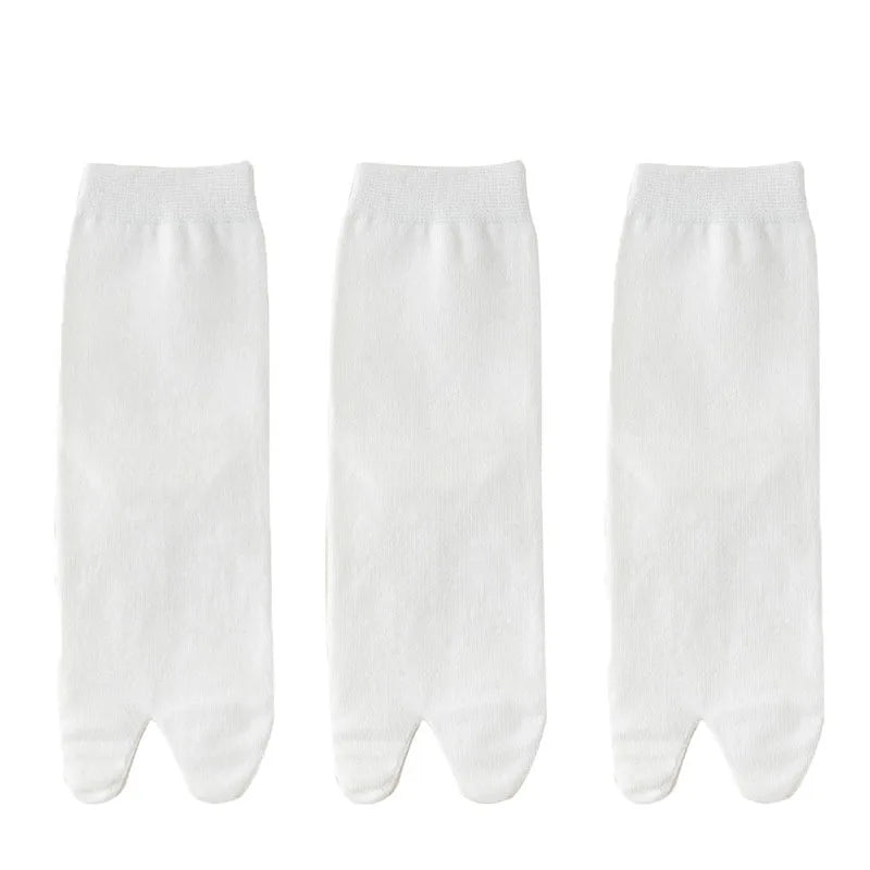 Japanese Men And Women's Summer Fiber Double Fingered Socks
