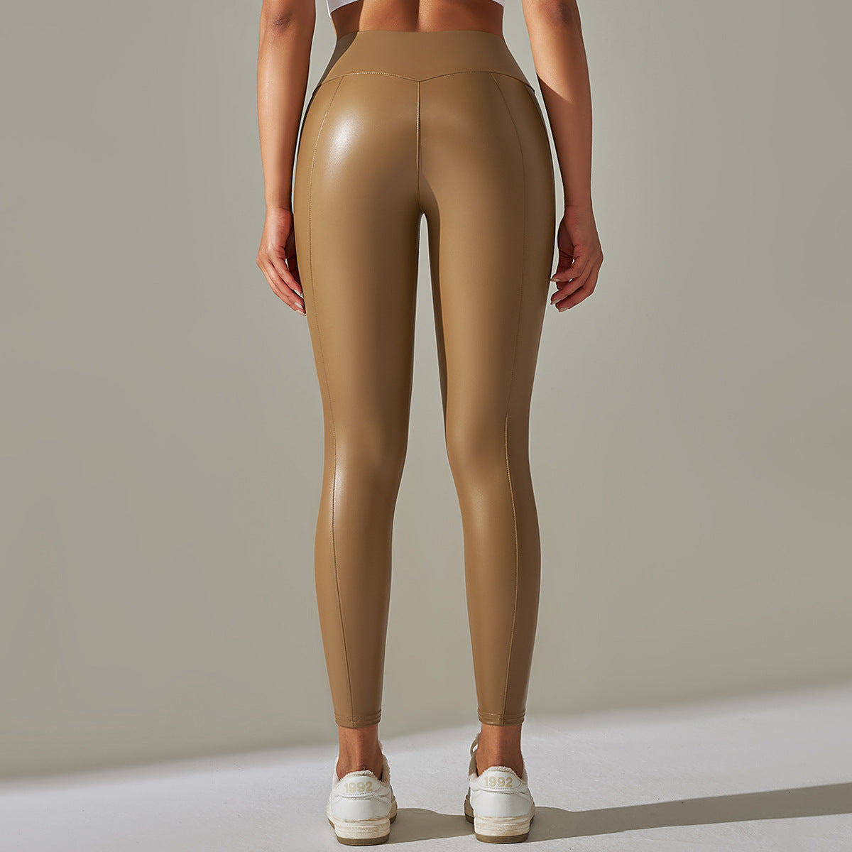 Women Sexy Skinny PU Leather Pants High Waist