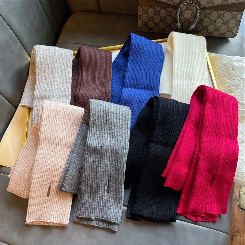 Knitted Arm Warmer Long Fingerless Gloves
