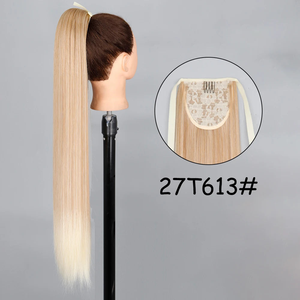 34inches Synthetic Ponytail Hair Extension