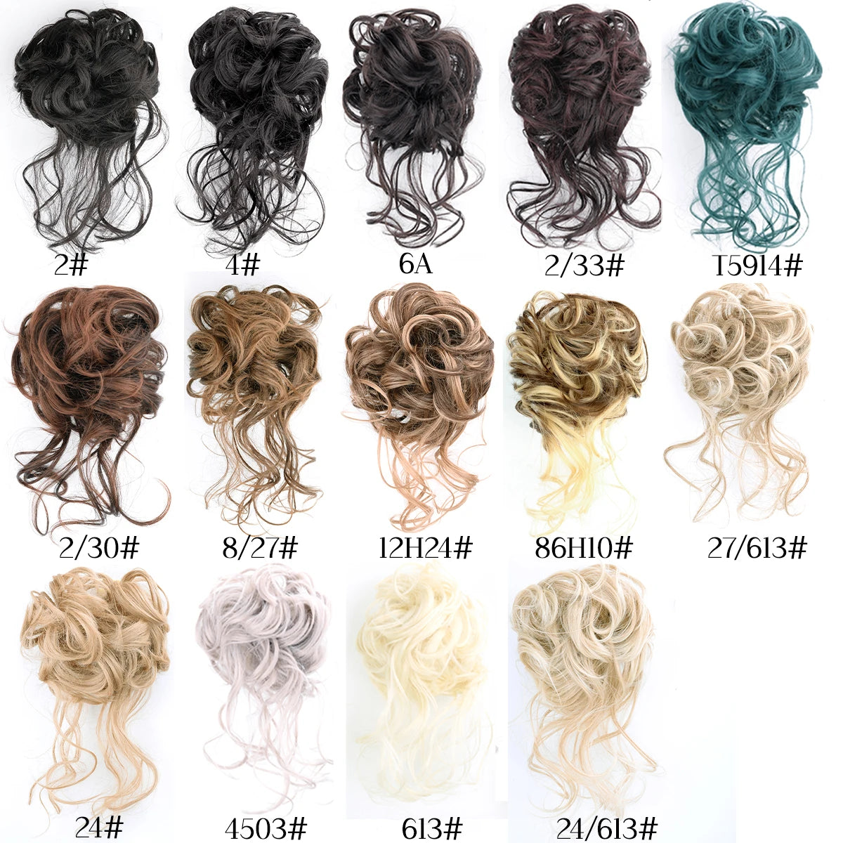 Hair Bun Clip In Ponytail Hair Extensions