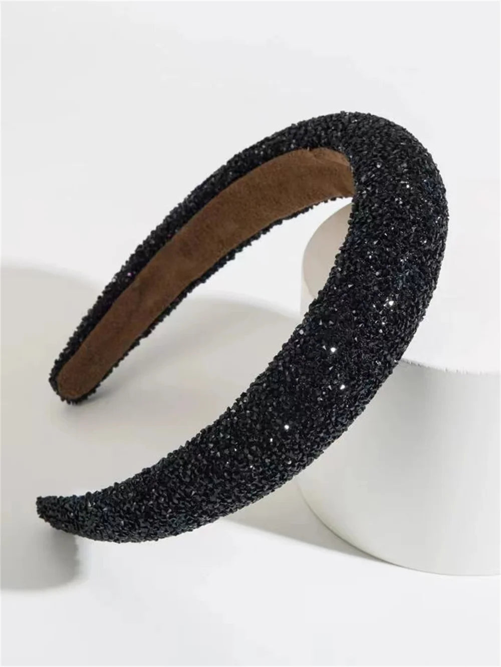 Glamorous Beaded Hairband Bling Crystal Pearl Baroque Headband