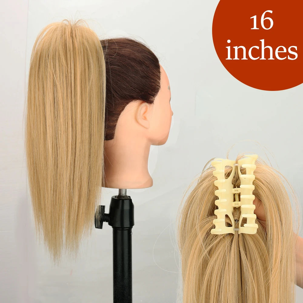 34inches Synthetic Ponytail Hair Extension
