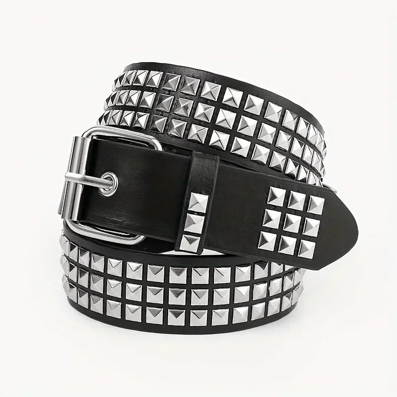Metal Pyramid Belt