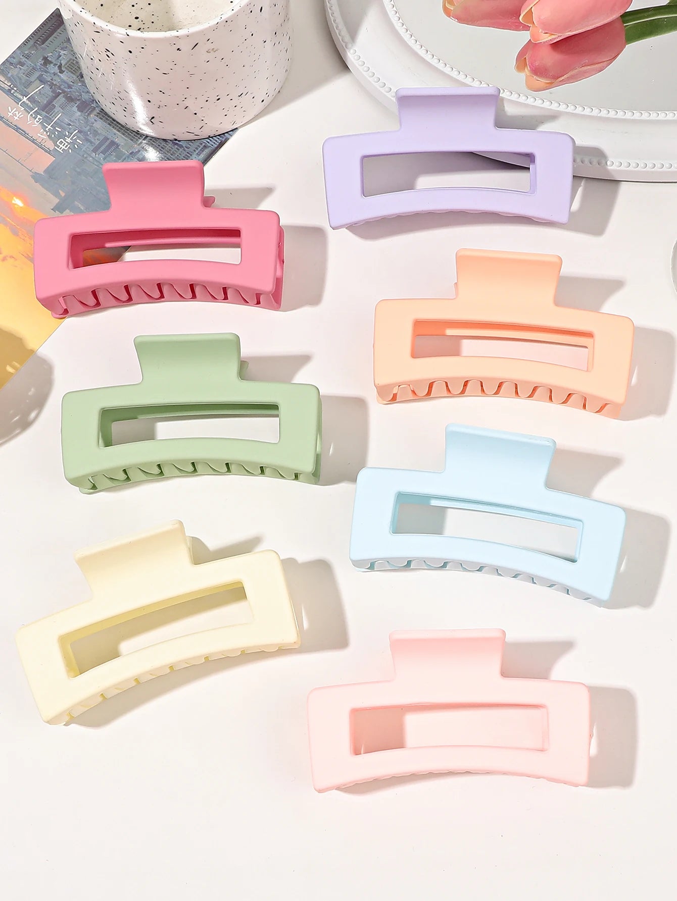 7 Pcs Claw Clips for Thick Thin Hair
