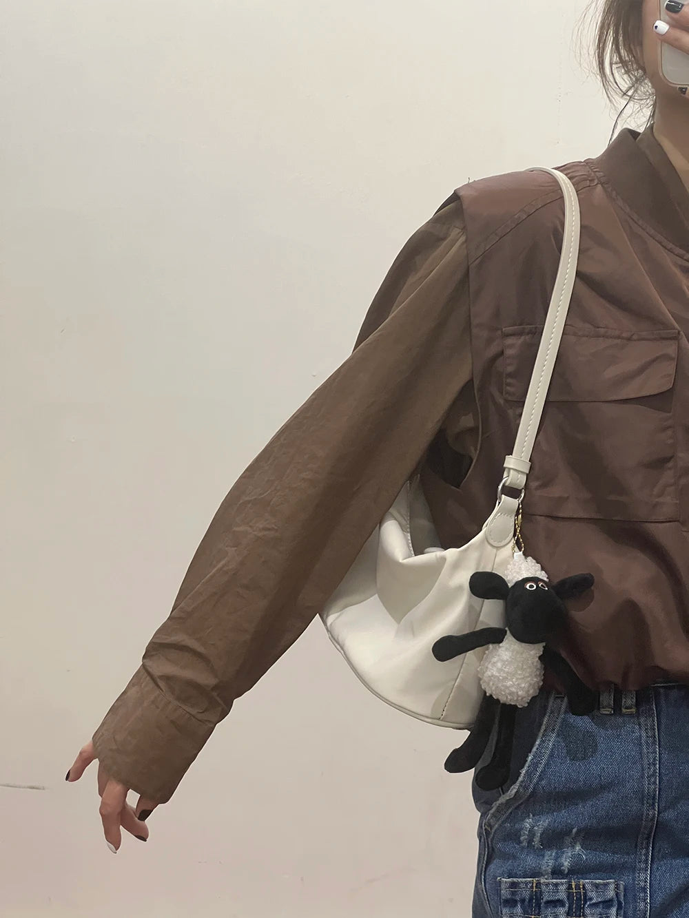 Homemade Fabric Underarm Bag