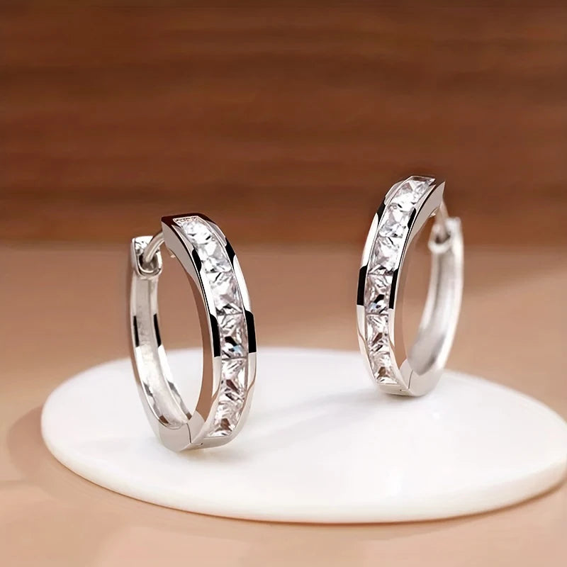 Classic Design Hoop Earrings