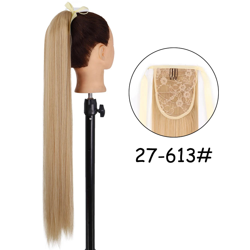 34inches Synthetic Ponytail Hair Extension