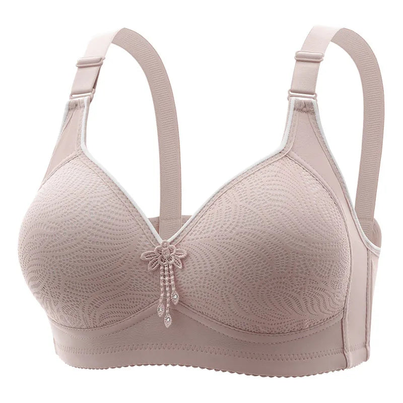 Elegant Lightly Padded Wireless Bra