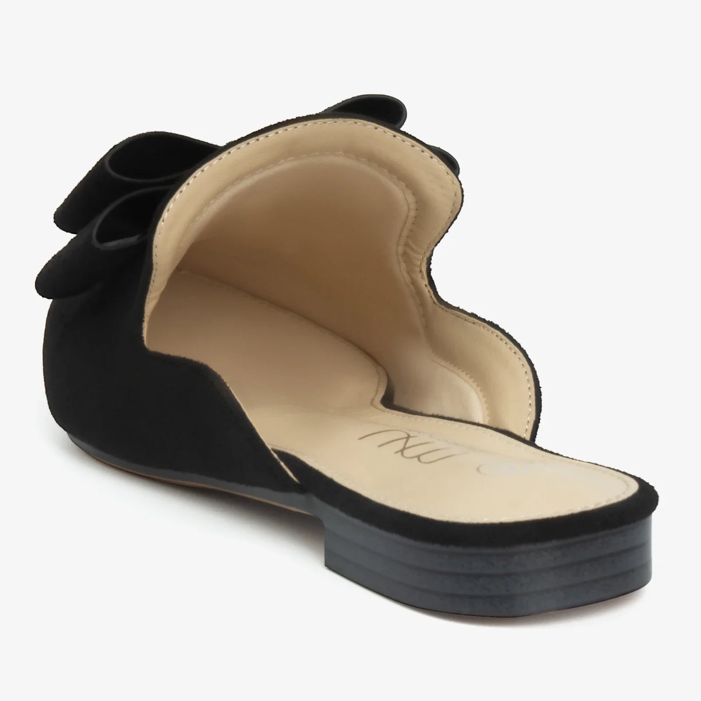 Suede Leather Slip-On Mules shoes