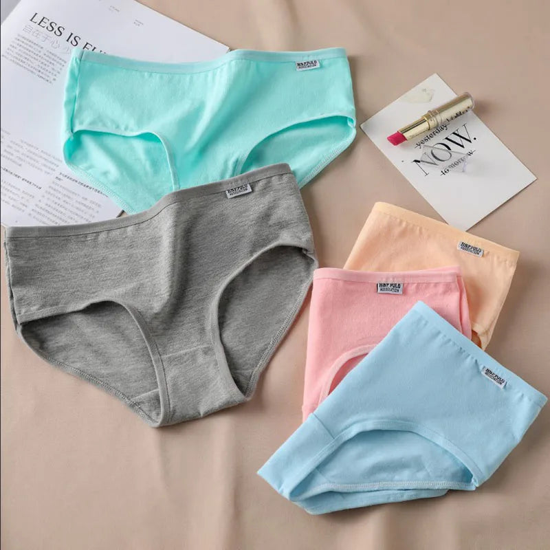 7Pcs Underwear Women's Cotton Panties