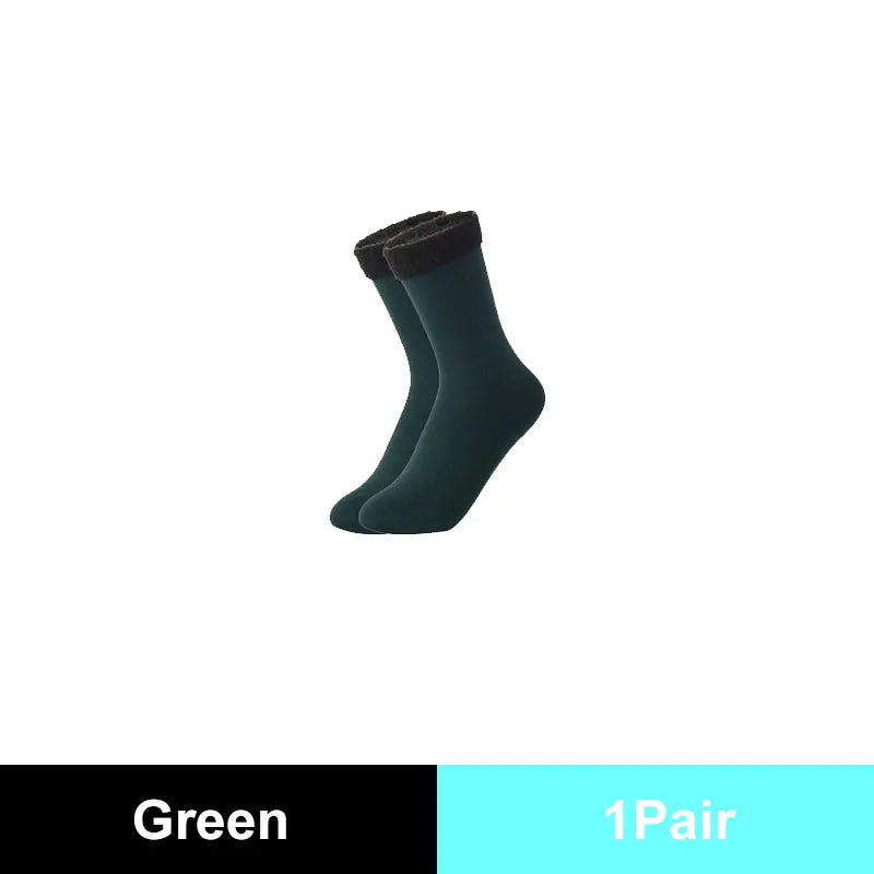 Warm Solid Women Socks