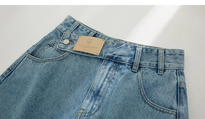 Minimalism Summer New Fashion Design Jeans for Women