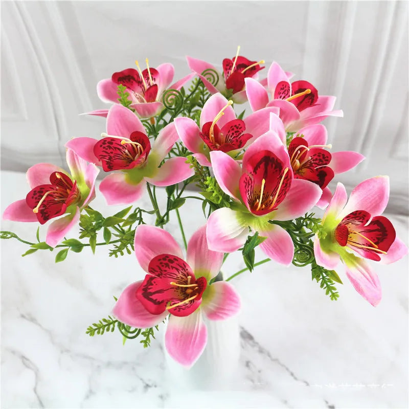 Bouquet Artificial Orchid