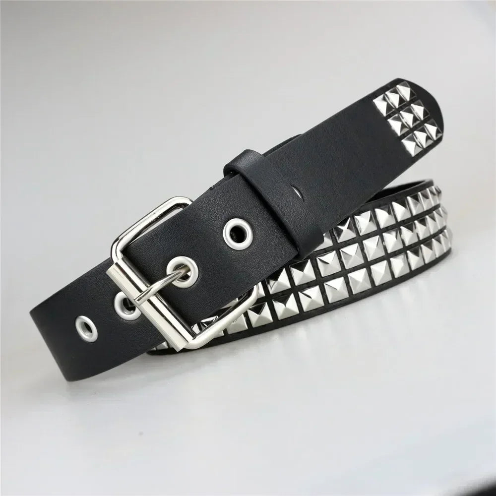 Metal Pyramid Belt