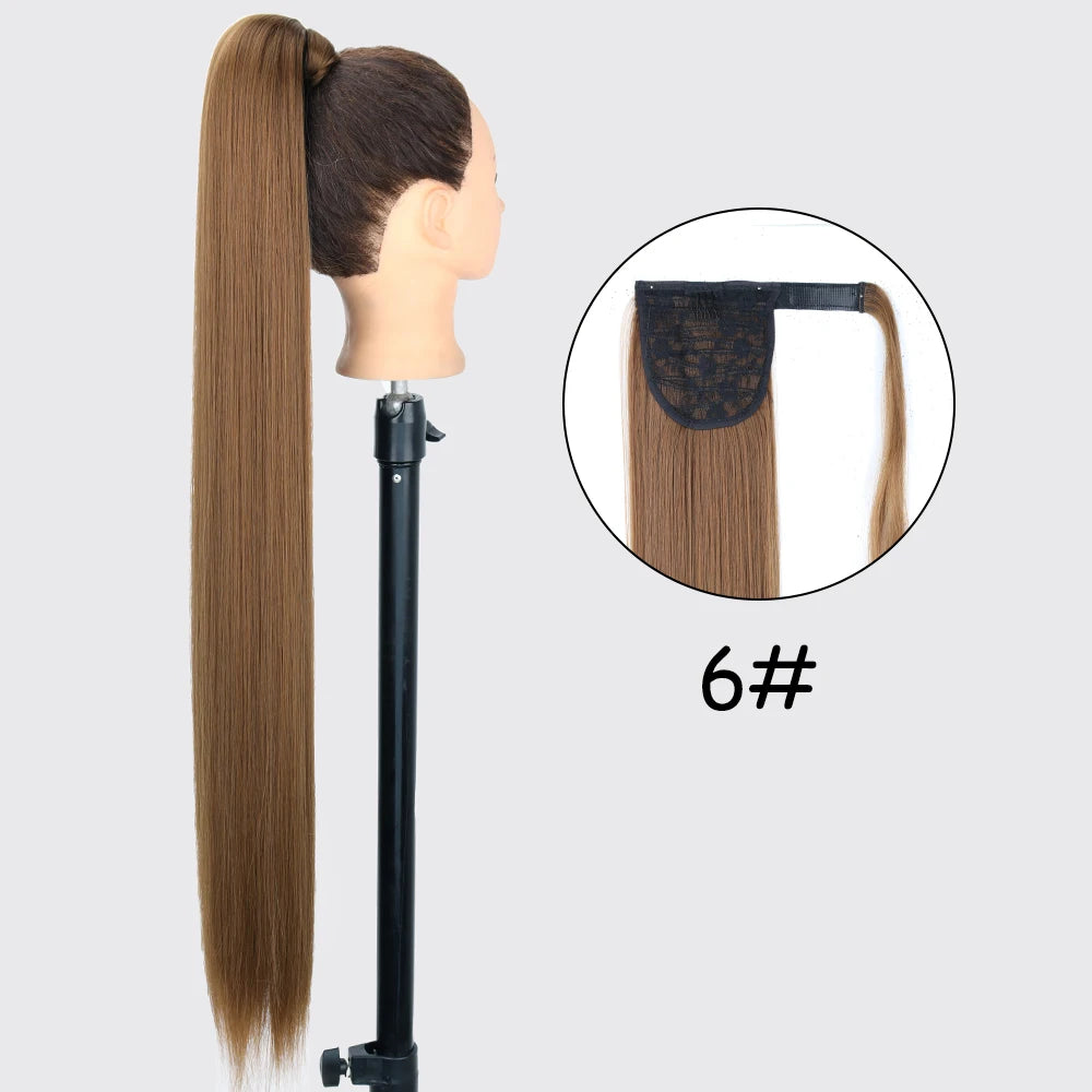 34inches Synthetic Ponytail Hair Extension