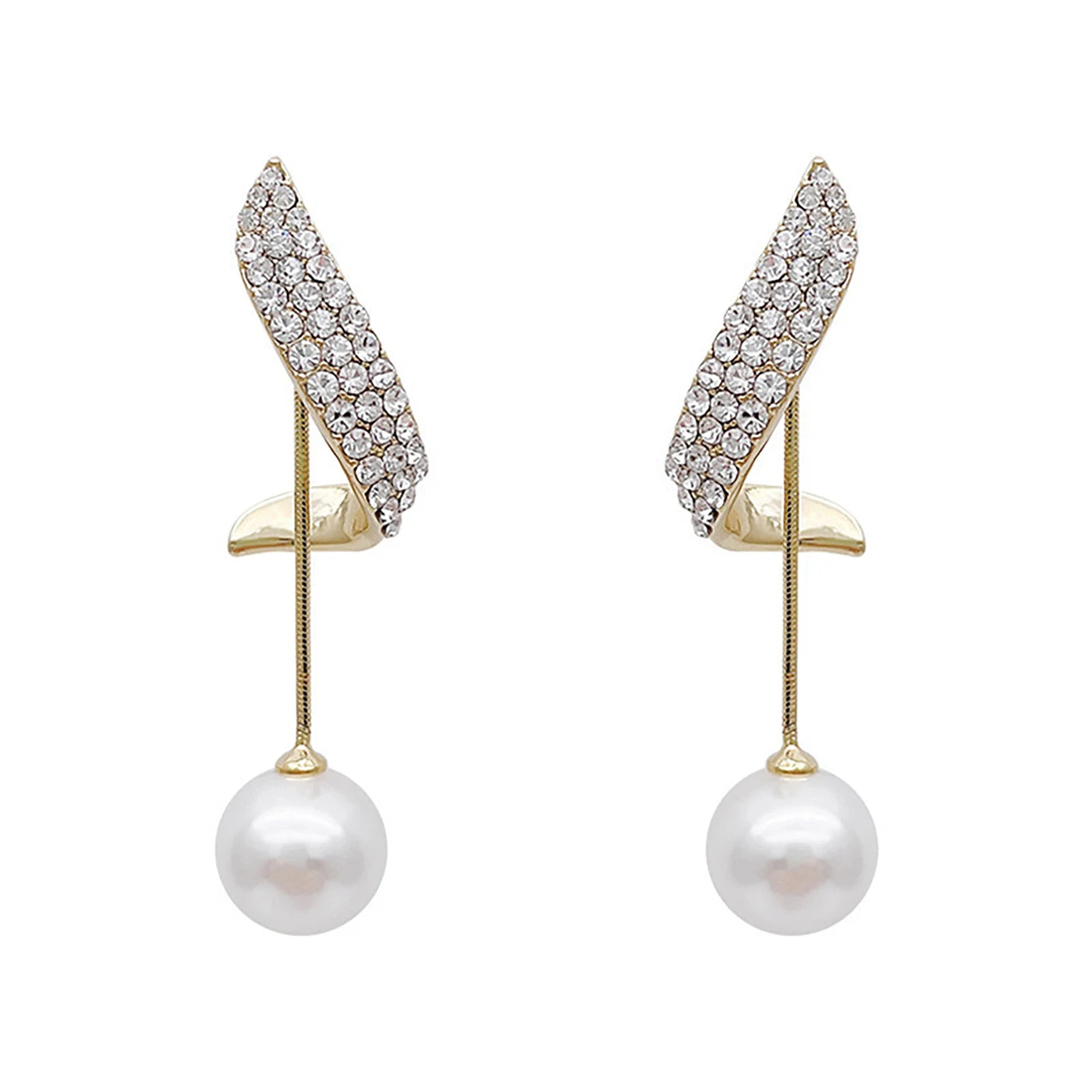New Classic Elegant Imitation Pearl Earrings