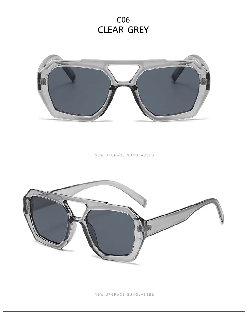 Women's Fashion Irregular Square Sunglasses
