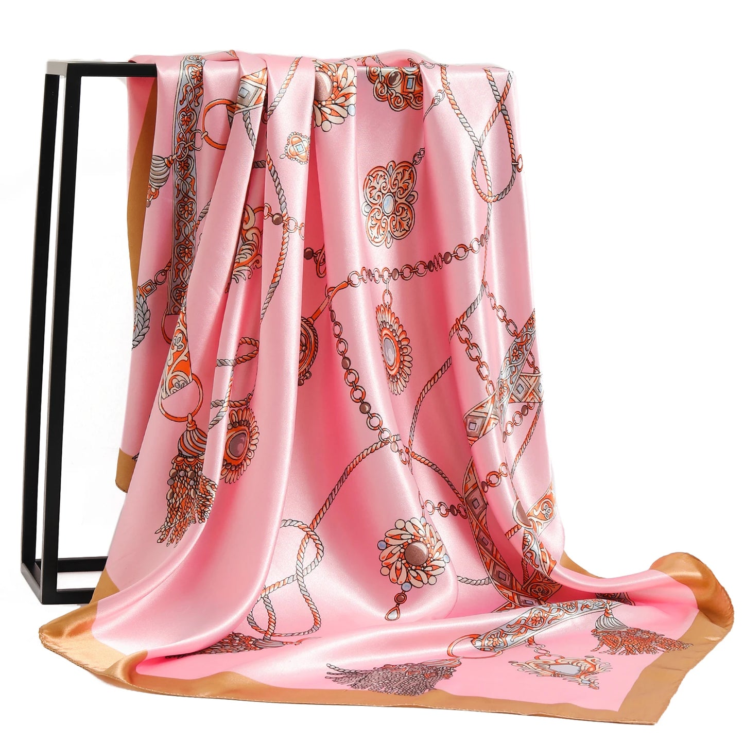 90*90cm Women Scarf Silk