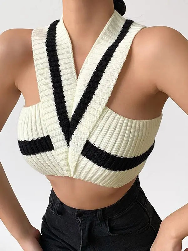 Helater Tank Tops Off Shoulder V-Neck