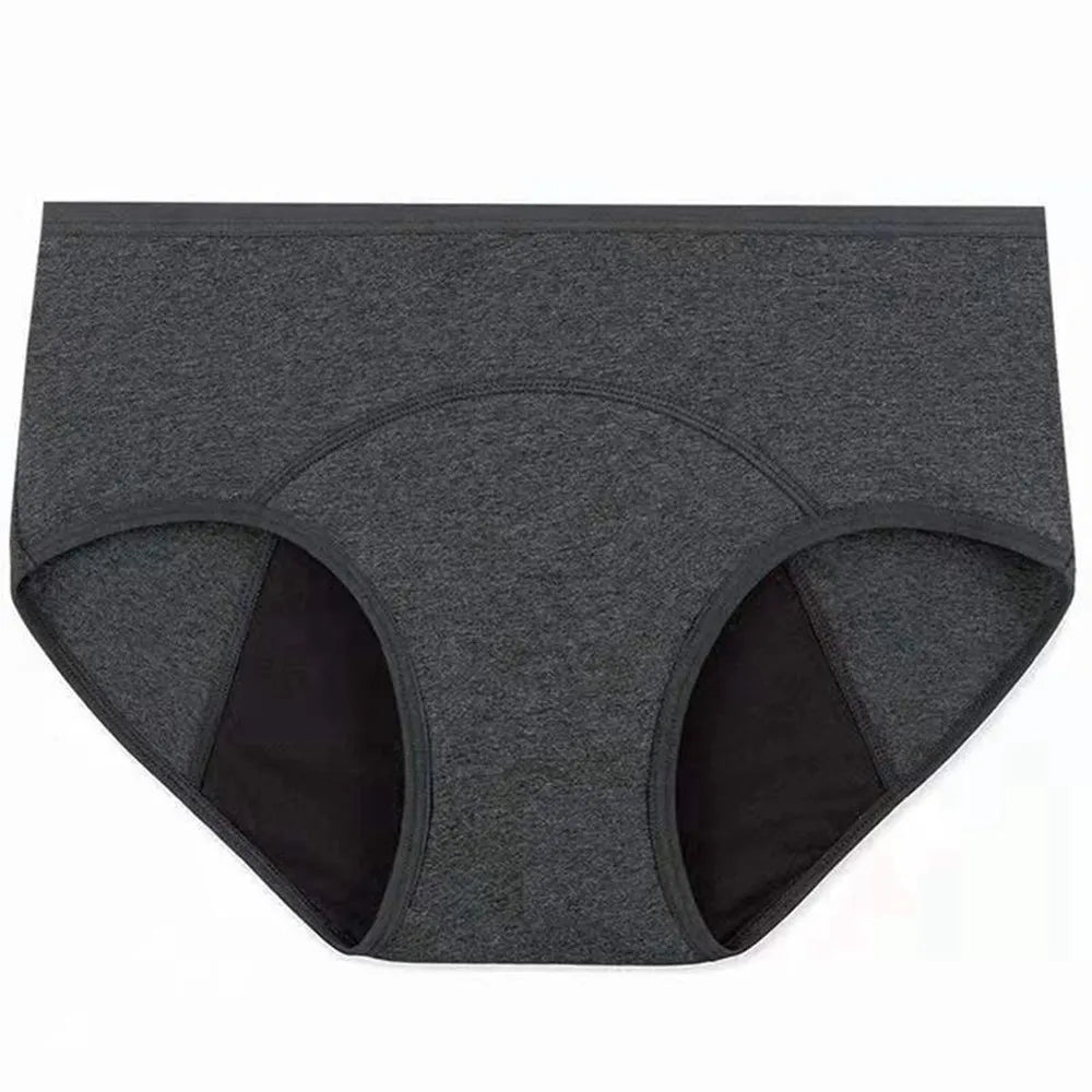 Women's cotton briefs Low Waist Physiological Period Underwear