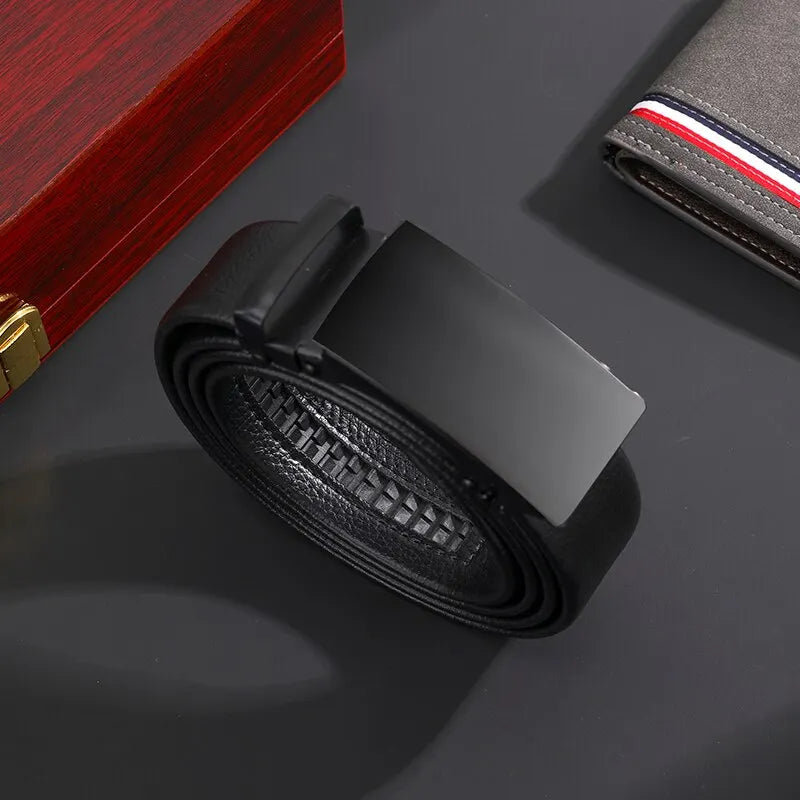 1pcs Business Belt Glossy Style