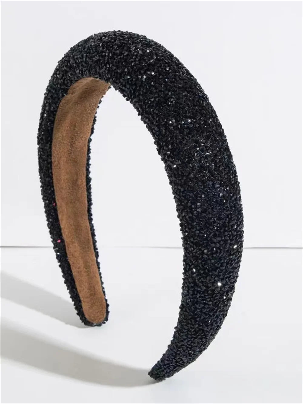 Glamorous Beaded Hairband Bling Crystal Pearl Baroque Headband