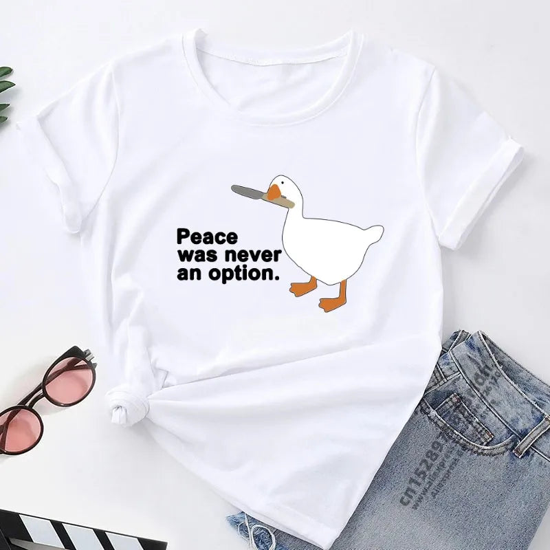 Funny Print T-Shirt