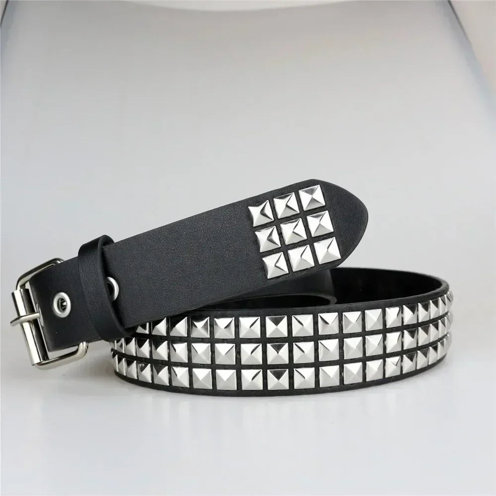 Metal Pyramid Belt