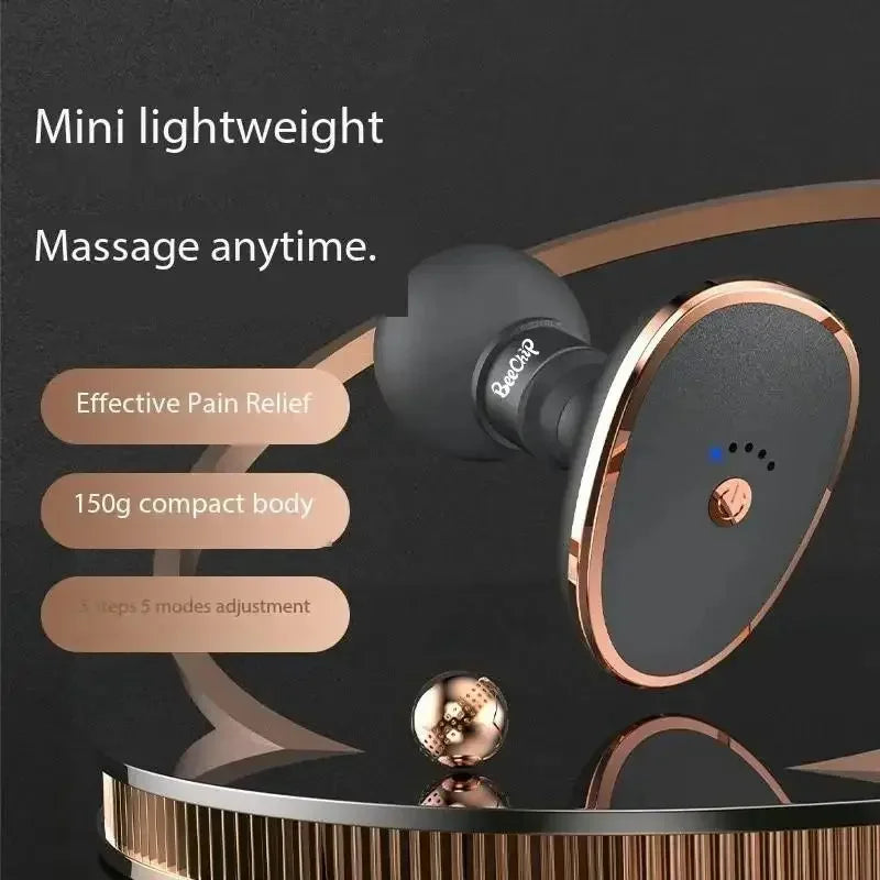 Mini Vibratory Gun Band Portable Silent Muscle Massager