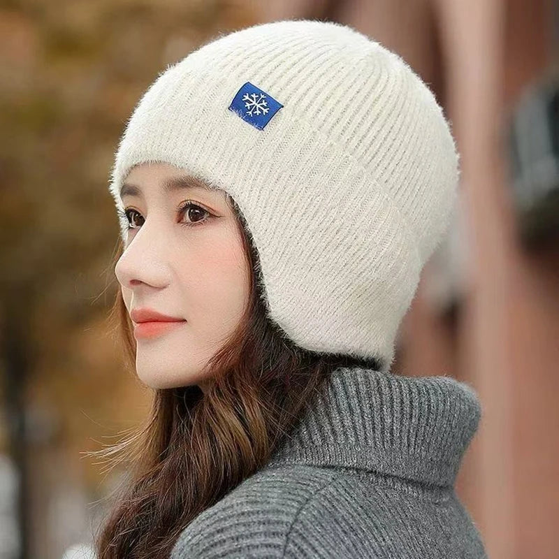 Candy Colors Earflap Winter Hat