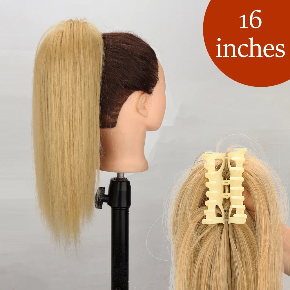34inches Synthetic Ponytail Hair Extension