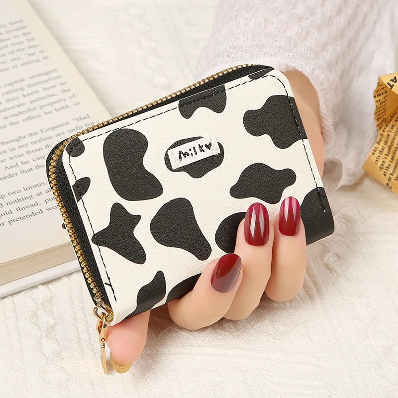 Cute Cow Pattern Coin Purse