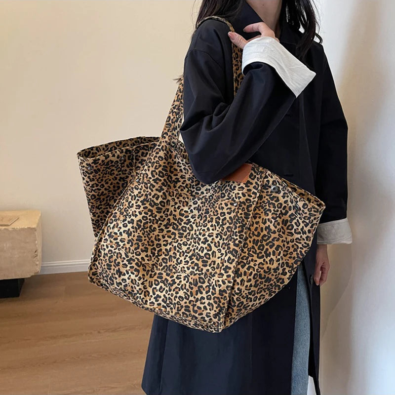 Leopard Pattern Tote Bag