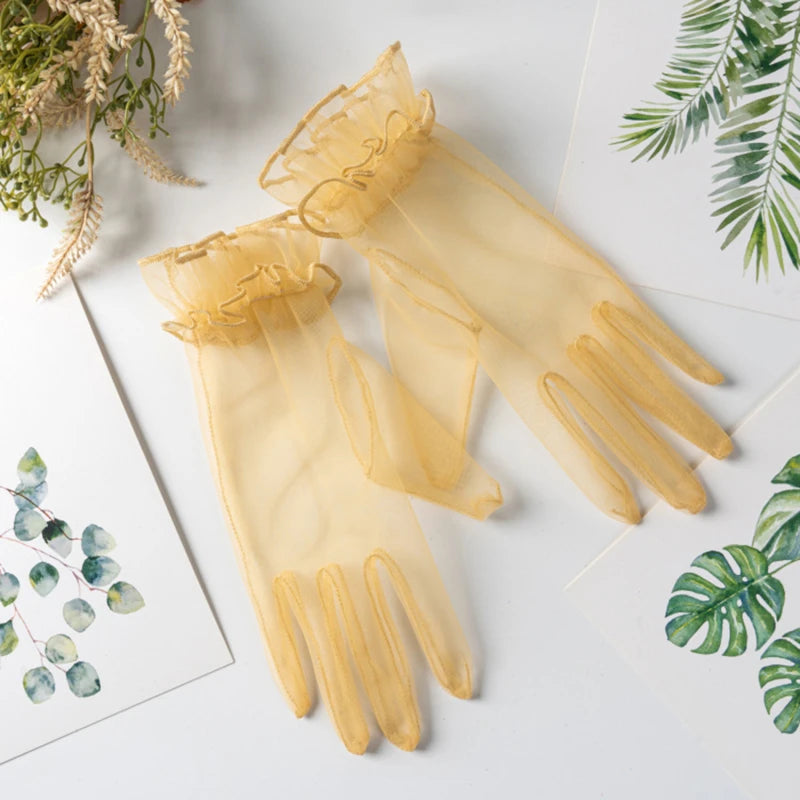 Lace Full Finger Gloves