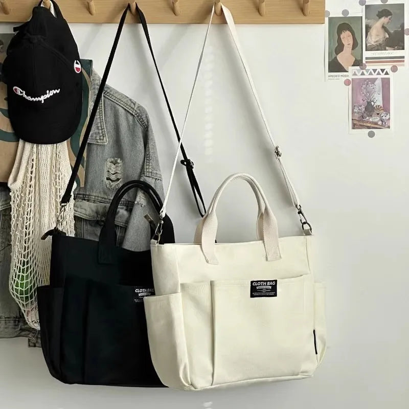 Single Shoulder Diagonal Cross Portable Tote Bag
