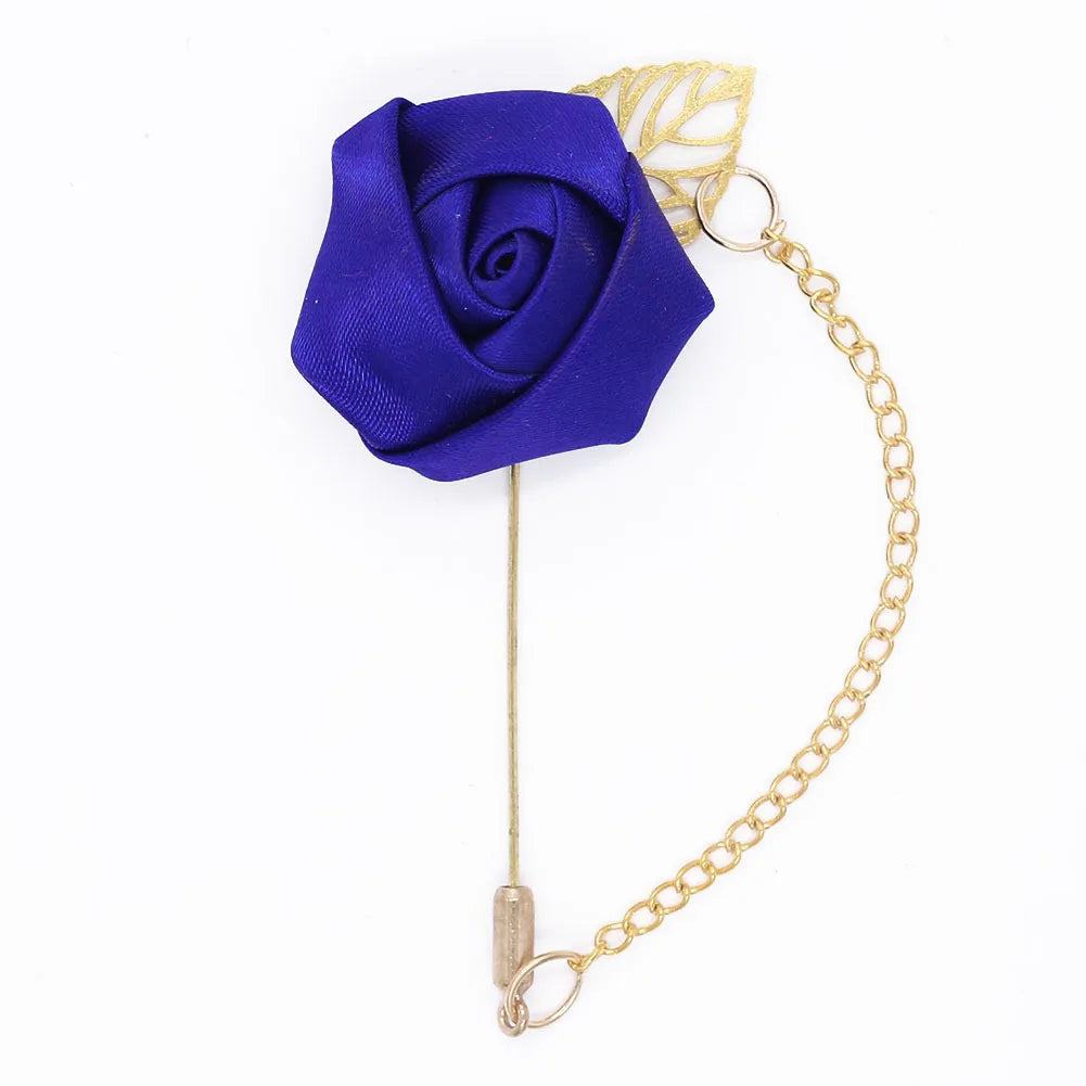 Burgundy Boutonnieres Wedding Accessories Groom