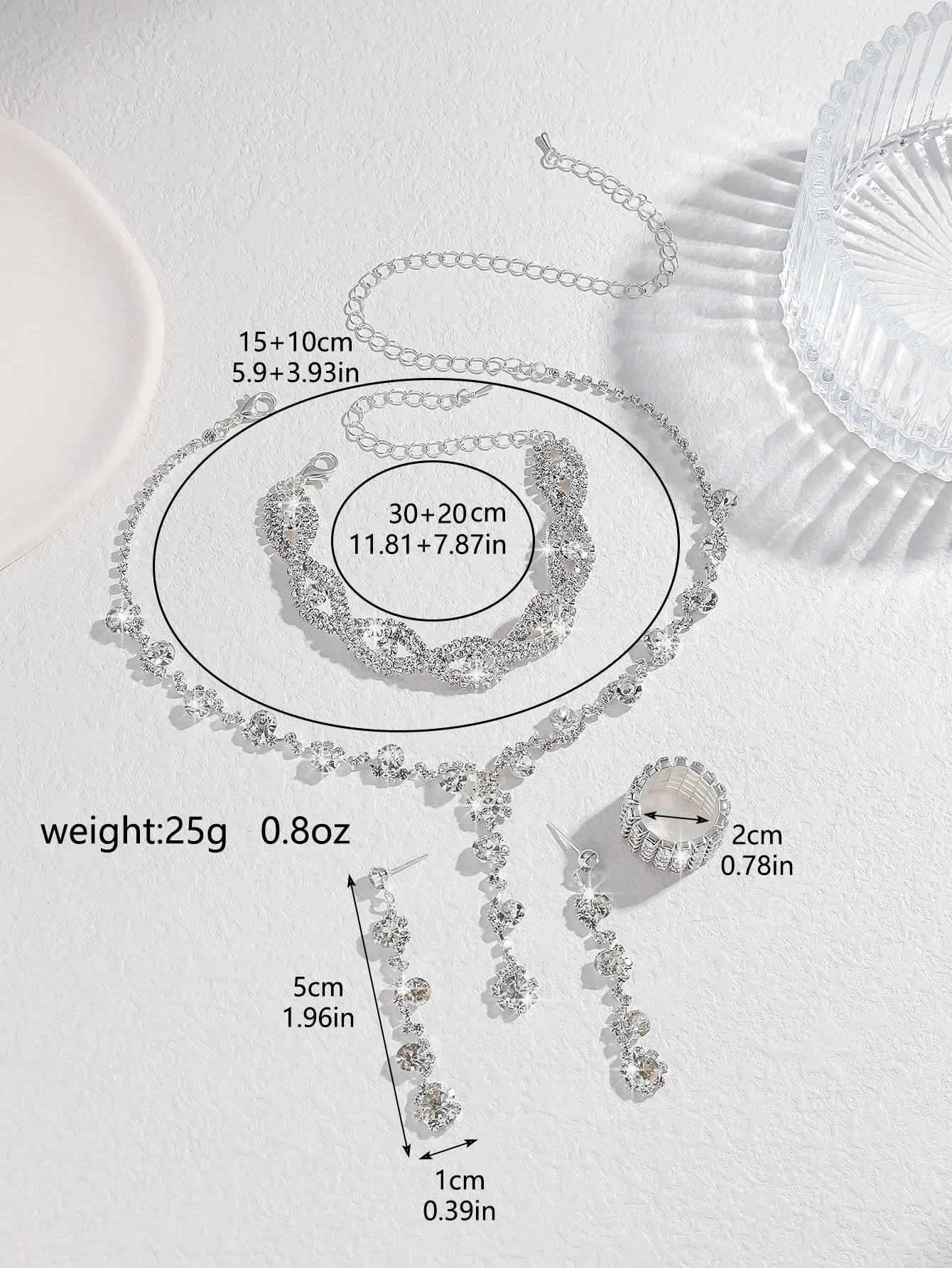 Sunflower Jewelry Set