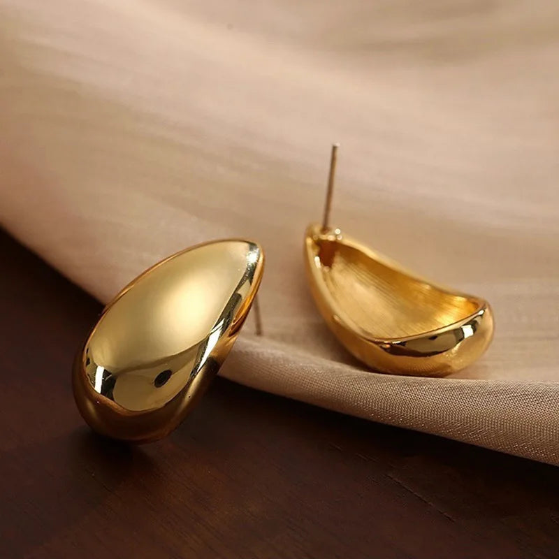 Exaggerate 50mm Big Water Drop Earrings