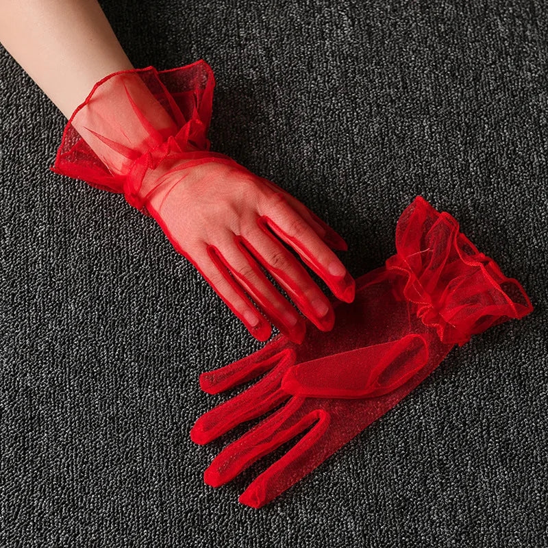 Lace Full Finger Gloves