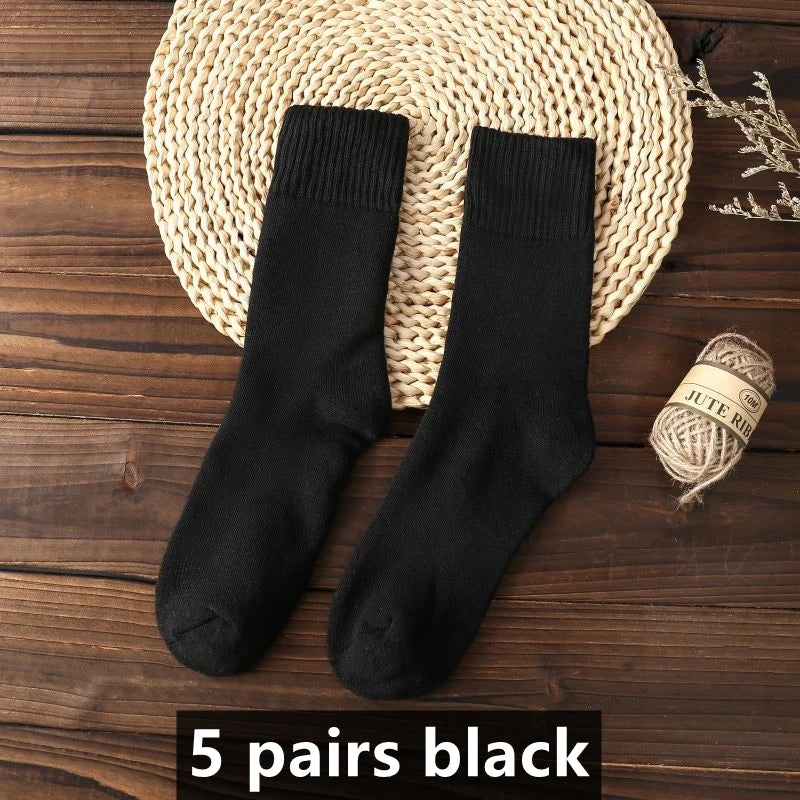 Thick Thermal Terry Socks