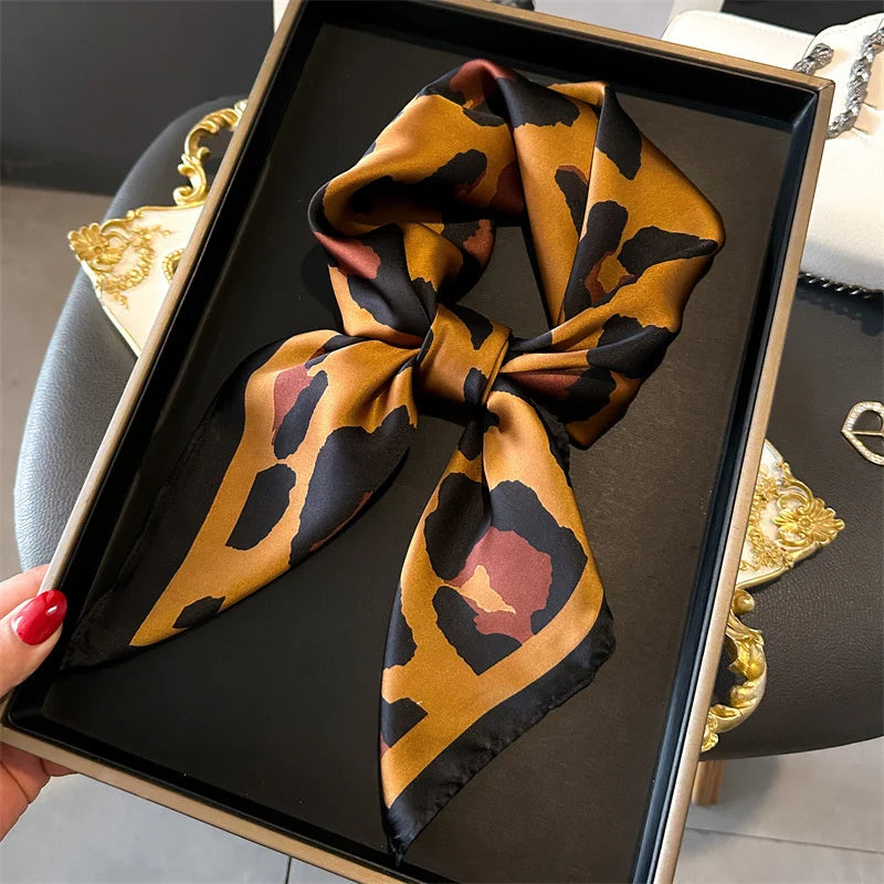 70X70cmPrinted Women's Scarf Pashmina Silk Scarf