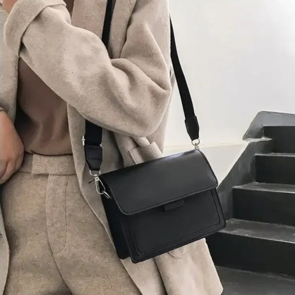 Classic Designer Leather Crossbody Bag
