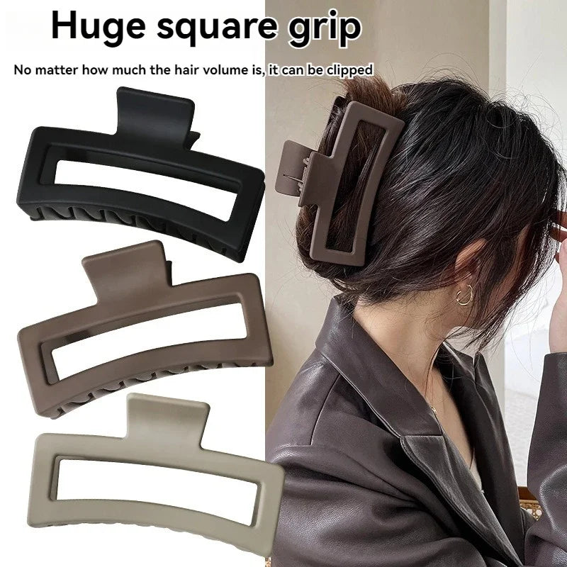 4pcs Hair Claw Simple Style