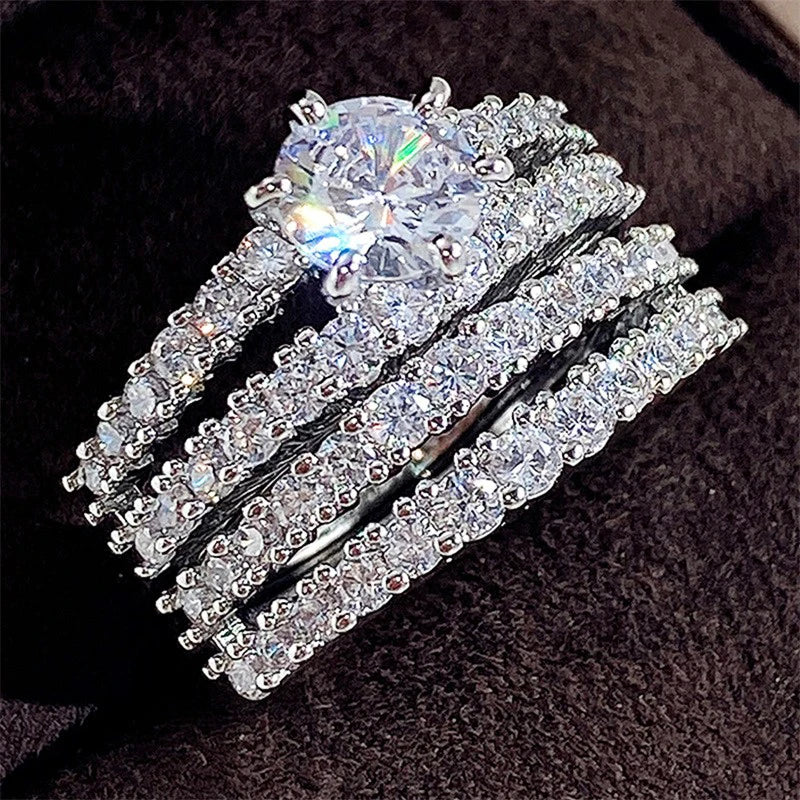 Trendy Hollow Set Ring