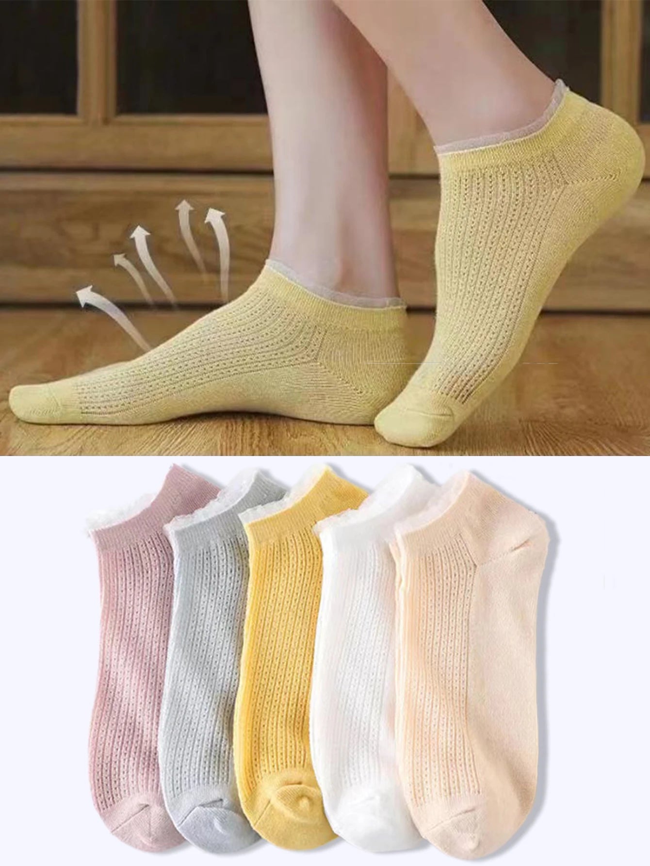 Womens Socks Lovely Cow Pattern