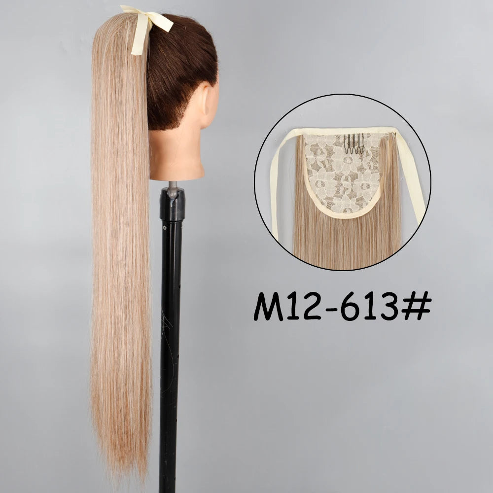 34inches Synthetic Ponytail Hair Extension