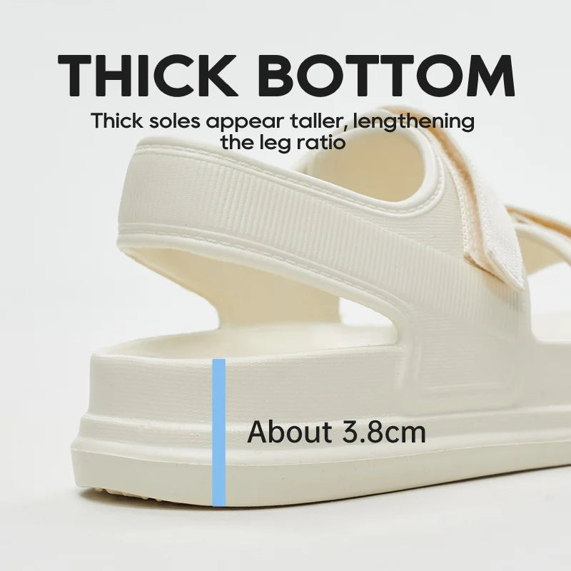 Outside Slides Thick Sole Non-slip Slippers Flip Flops